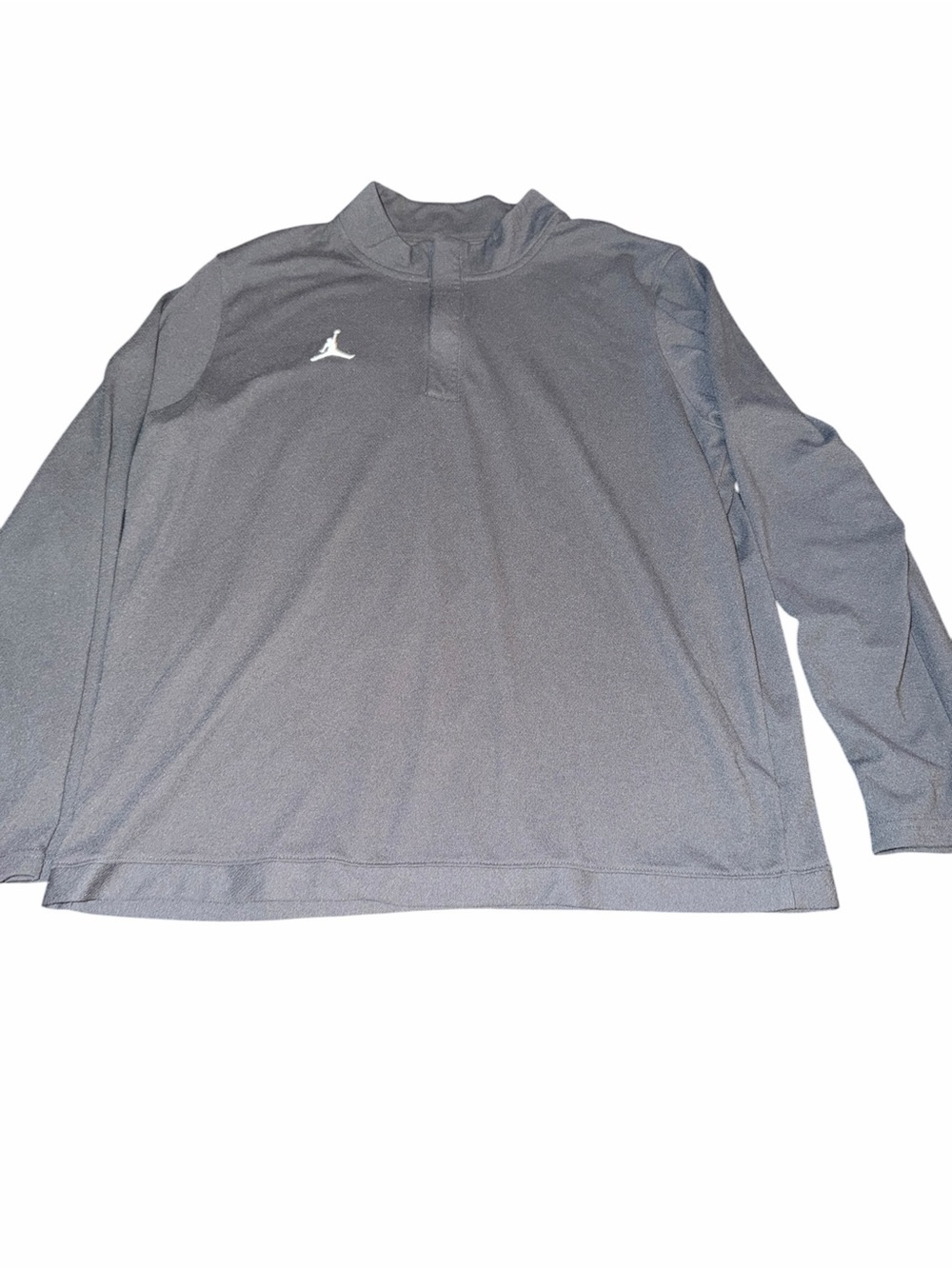Jordan Men’s Gray Quarter-Zip Performance Top